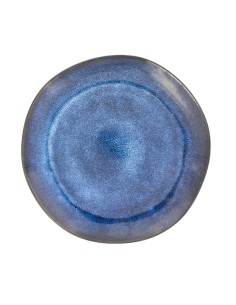 Assiette plate émail réactif 28cm Réf : TZ3034