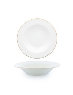 Assiette creuse Filet Or 23cm REF : D58-C2G