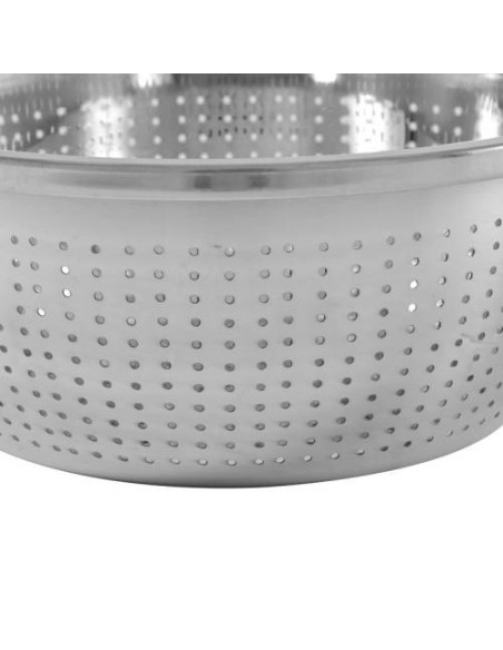 Cul de poule perforé acier inoxydable 36cm REF : P3660P