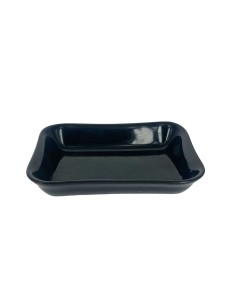 Mini coupelle noir vernis rect REF : 619700r