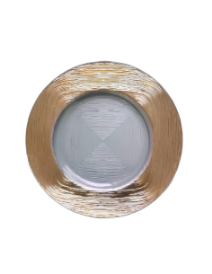 Assiette dessert gold 21 cm REF : AL7096