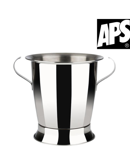 Seau double à champagne inox APS REF : 36092