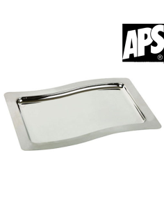 Plateau acier inoxydable 53 x 32,5 cm APS
