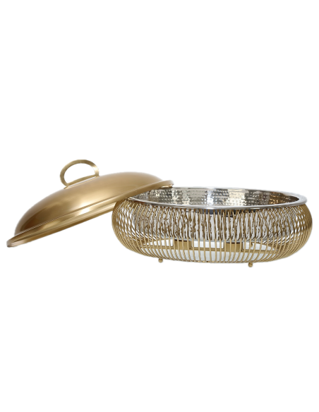 Chafing Dish Inox 4L REF : MD-1039