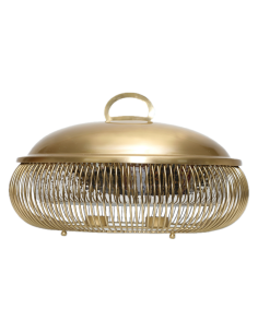 Chafing Dish Inox 4L REF : MD-1039 2