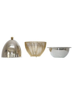Chafing Dish Inox 3L REF : MD-1024 2