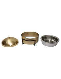 Chafing Dish Inox 3L REF : MD-1024A 2