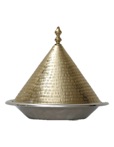 Tajine Inox martelé 24 cm REF : MD-1023