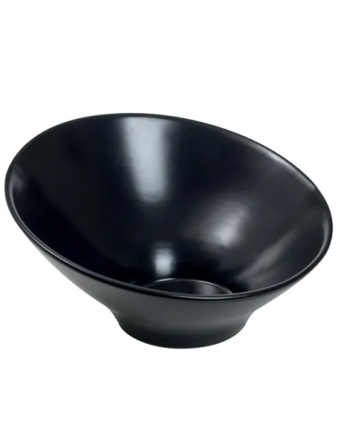 Saladier pan coupé noir 19 cm