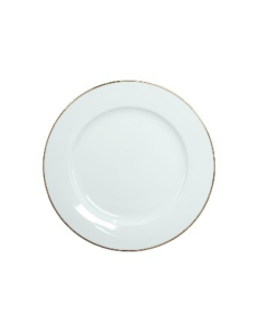 Assiette plate aile filet or 27 cm REF : 003B-D2