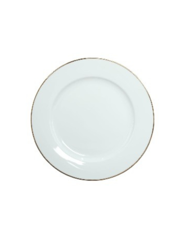 Assiette plate aile filet or 27 cm REF : 003B-D2