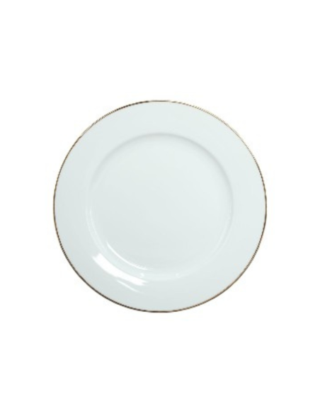 Assiette plate aile filet or 27 cm REF : 003B-D2