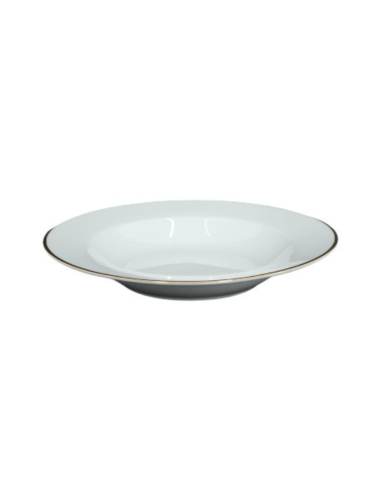 Assiette creuse aile filet or 21,5 cm...