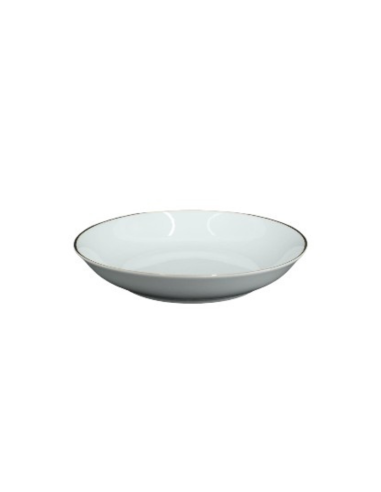 Assiette coupe creuse filet or 21,5...