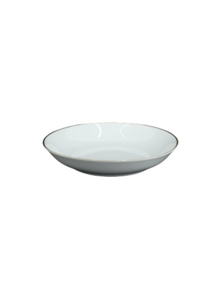 Assiette coupe creuse filet or 21,5 cm REF : 001-SP2