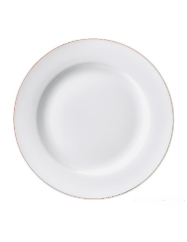 Assiette filet or entremets 23cm REF : HL005G