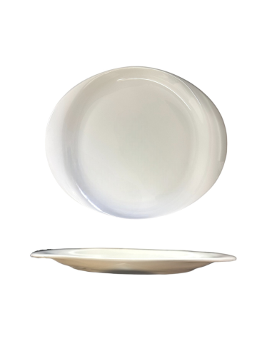 Plat ovale porcelaine 36 cm REF : pl036