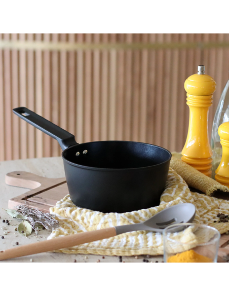 Casserole First 18 cm en aluminium noir REF : 602029P