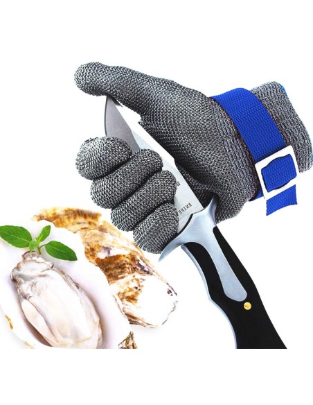 Gant métallique résistant aux coupures M / L REF : EN388