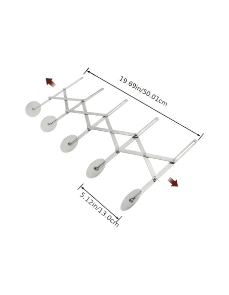 Ensemble de 5 coupe-pâtes Réf : DY194302