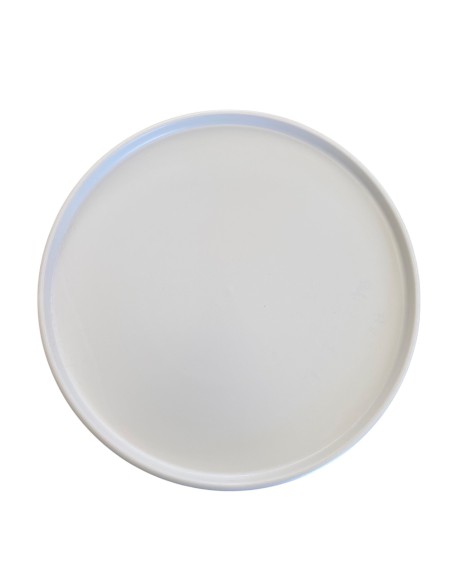 Assiette plate bords haut 28 cm REF : 022PL