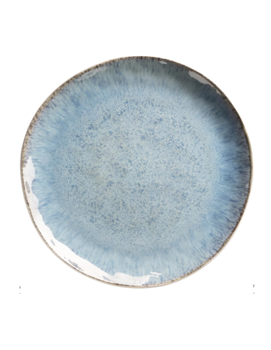 Assiette Plate émail réactif 28cm Réf : P00244