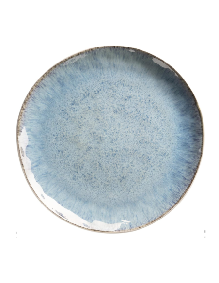 Assiette Plate émail réactif 28cm Réf : P00244