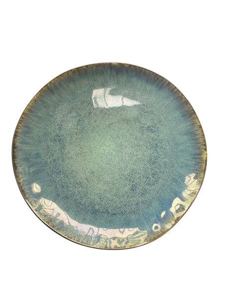 Assiette Plate émail réactif 27,5 cm Réf : P00100