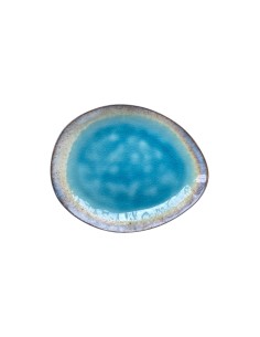 Assiette plate galet réactive 19.5cm Réf: P00272