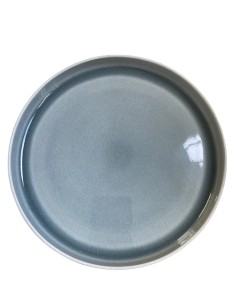 Assiette plate réactive bord haut 26 cm REF: P01185