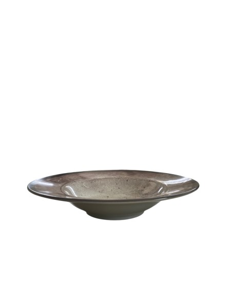 Assiette à pates réactive tachetée 28 cm REF : 51762