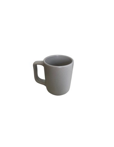 Tasse à café en grès grise 10 cl réactif REF : 70600