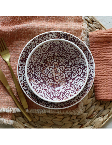 BOL FOLLY 16.5CM EN GRÈS REF : 05328