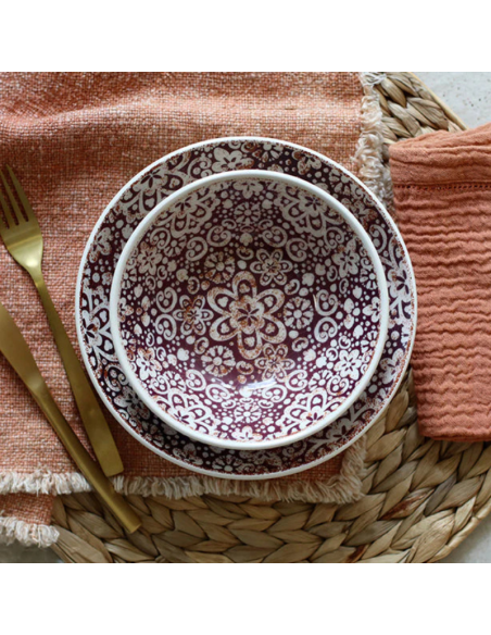 BOL FOLLY 16.5CM EN GRÈS REF : 05328