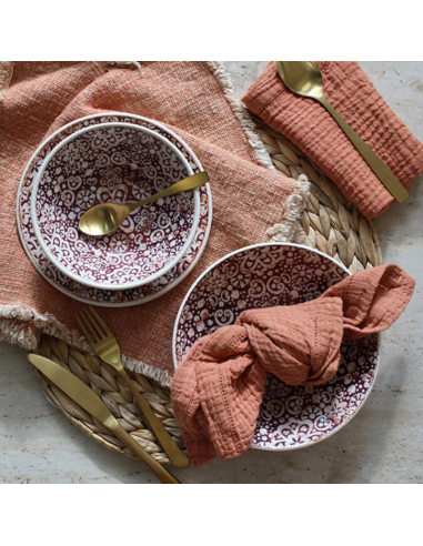 SALADIER FOLLY 20.5CM EN GRÈS REF :...