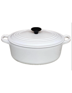 Cocotte ovale Fonte émaillée 21cm REF : M