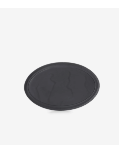 Assiette Ovale 35 CM Basalt - Céramique noir REF : 649517R 2