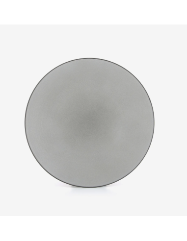 Assiette Plate Ronde 32 CM Basalt - Céramique gris REF : 649501R