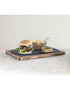 Planche bois Basalt 37,5x28cm - REF : 656314R 2