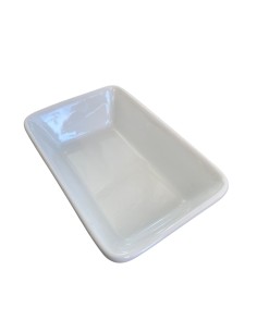 Ravier rectangulaire porcelaine blanche 15x10CM REF :... 2