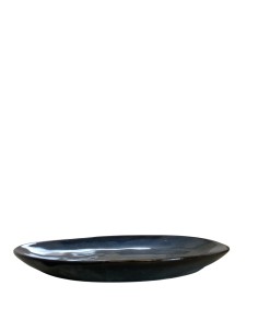 Assiette galet ovale réactive 34cm REF : P00296 2