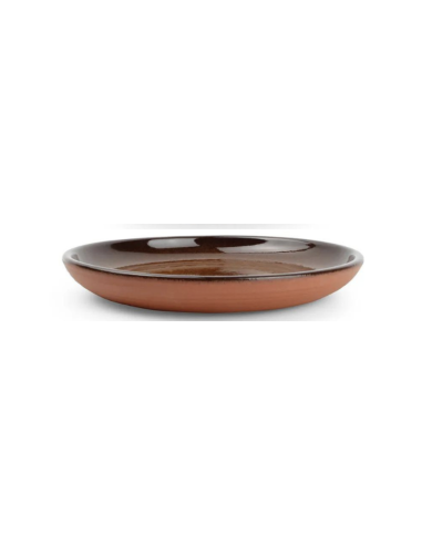 Assiette plate 26cm Forno brown...