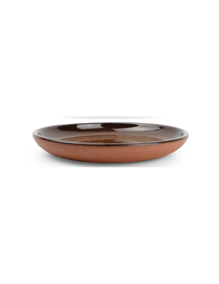 Assiette plate 26cm Forno brown Réf:611673