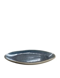 Assiette plate  émail réactif 28cm Réf : TZ3426 2