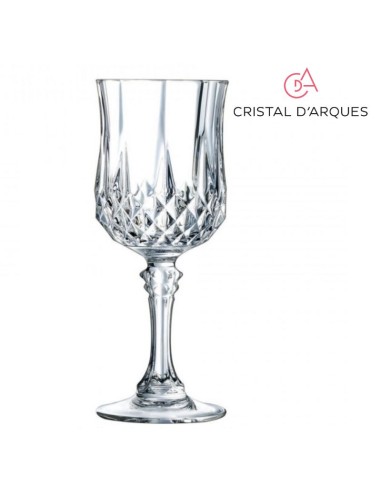 Verres à pied LongChamp Cristal d'Arques 17cl REF : L7552