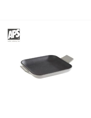 Plat Fonte Aluminium Carré 13cm REF : 88222