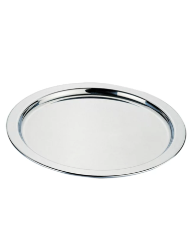 Plateau Inox Bord Haut 36cm REF : 517676