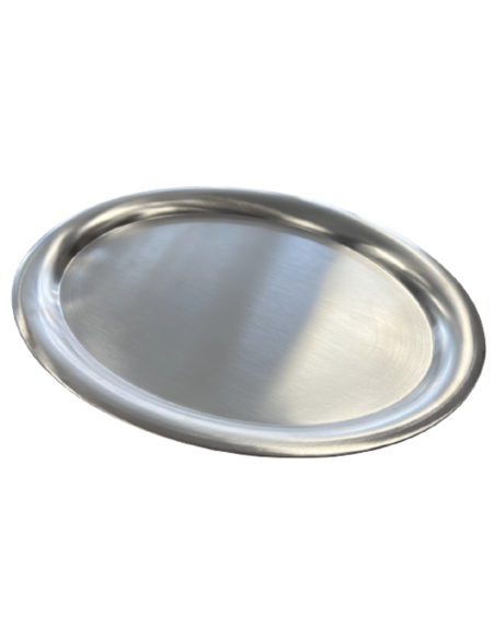 Plateau Inox Bord Haut 36cm REF : 517676