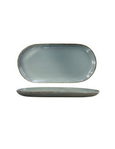 Plat Réactif Vert Tige 38x19cm REF : HX25092-9