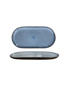 Plat Réactif Bleu Nuit 38x19cm REF : HX25092-4